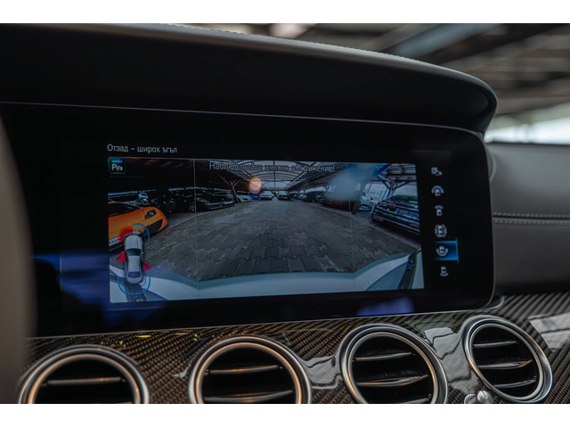 Mercedes E63 AMG S/4M+ /Burmester/HuD/SpeedShift/360Камера/Карбон - автомобили, коли, обяви за нови и употребявани 11