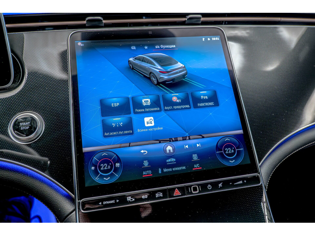 Mercedes EQE 300/100 kWh/Carbon/Ambient/Камера/Мемори/Подгрев - автомобили, коли, обяви за нови и употребявани 9