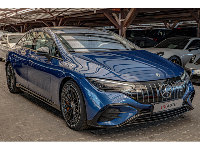 Mercedes EQE 43 AMG/4Matic/100kWh/Burmester/Обдухване/Панорама/Hyperscreen/ - автомобили, коли, обяви за нови и употребявани 1