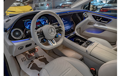 Mercedes EQE 43 AMG/4Matic/100kWh/Burmester/Обдухване/Панорама/Hyperscreen/ - автомобили, коли, обяви за нови и употребявани 6