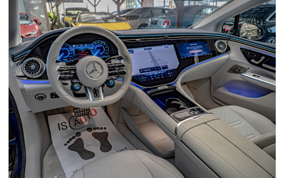 Mercedes EQE 43 AMG/4Matic/100kWh/Керамика/3700км/Панорама/Hyperscreen/ - автомобили, коли, обяви за нови и употребявани 11