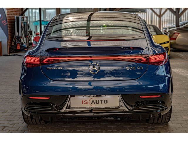 Mercedes EQE 43 AMG/4Matic/100kWh/Керамика/3700км/Панорама/Hyperscreen/ - автомобили, коли, обяви за нови и употребявани 3