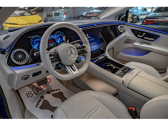 Mercedes EQE 43 AMG/4Matic/100kWh/Керамика/3700км/Панорама/Hyperscreen/ - автомобили, коли, обяви за нови и употребявани 6