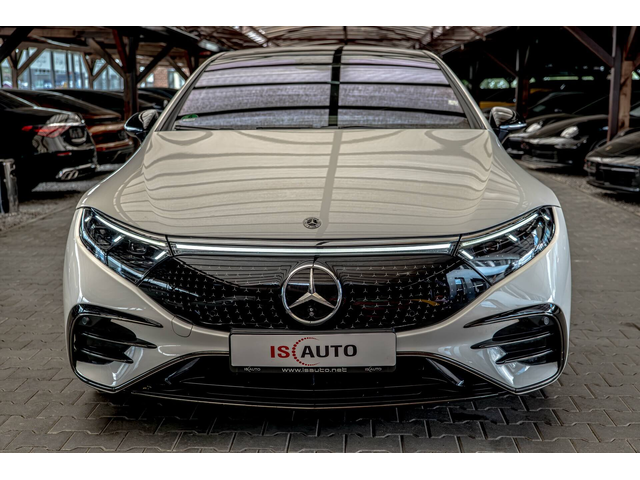 Mercedes EQS 450+/120kWh/Burmester/HuD/Обдухване/Камера 360/ - автомобили, коли, обяви за нови и употребявани 0
