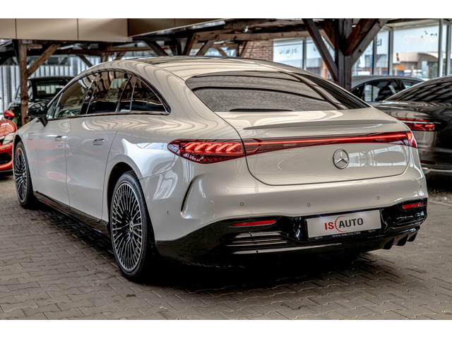 Mercedes EQS 450+/120kWh/Burmester/HuD/Обдухване/Камера 360/ - автомобили, коли, обяви за нови и употребявани 4