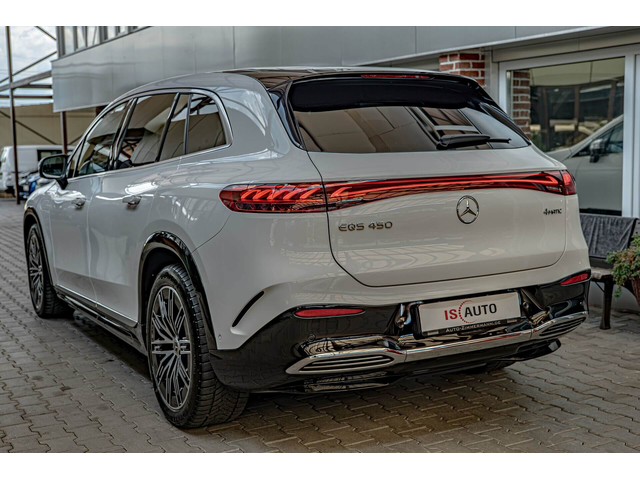 Mercedes EQS 450 4Matic/AMG Line/RSE/Hyper Screen/Burm./6+1/Обдухване/Пано/Камера 360 - автомобили, коли, обяви за нови и употребявани 4