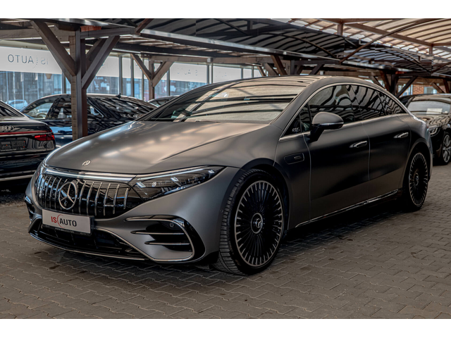 Mercedes EQS 53 AMG/Magno/Hyper Screen/Burmester/Обдухване/4Matic + - автомобили, коли, обяви за нови и употребявани 2