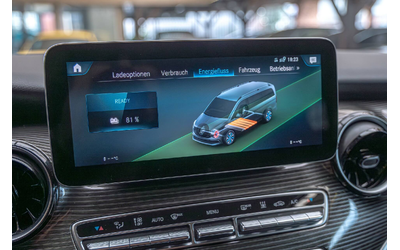 Mercedes EQV 300/LONG/Avantgarde Line/PDC/Thermotronic/100kWh - автомобили, коли, обяви за нови и употребявани 11