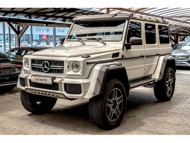 Mercedes G500 4x4²/Designo/Carbon/Harman Kardon/Обдухване/Камера - автомобили, коли, обяви за нови и употребявани 2