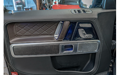 Mercedes G500 V8 AMG/Designo/Burmester/Обдухване/Шибедах/Алкантар/Камера 360 - автомобили, коли, обяви за нови и употребявани 7