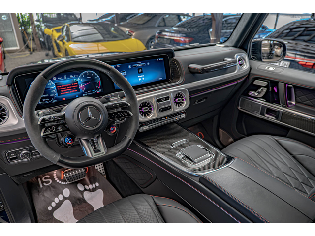 Mercedes G63 Manufaktur/3D Burmaster/Камера 360/Карбон/Обдухване/Keyless Go/ - автомобили, коли, обяви за нови и употребявани 8