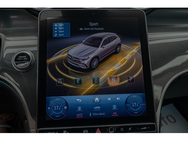 Mercedes GLC 200 4Matic/AMG/Virtual/Подгрев/Камера - автомобили, коли, обяви за нови и употребявани 11