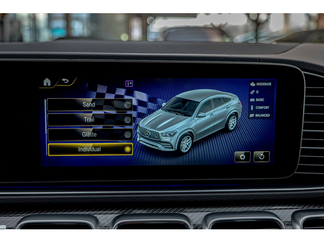 Mercedes GLE 53 Coupe/4Matic/AMG/Burmester/HuD/Carbon/Обдухване/RSE - автомобили, коли, обяви за нови и употребявани 12