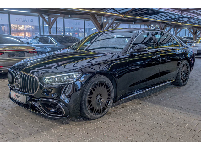 Mercedes S400 4М/AMG/Long/Distronic/Амбиент/Обдухване/Камера - автомобили, коли, обяви за нови и употребявани 0
