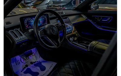 Mercedes S400 4М/AMG/Long/Distronic/Амбиент/Обдухване/Камера - автомобили, коли, обяви за нови и употребявани 6