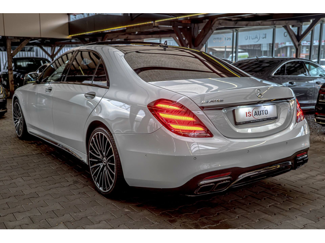 Mercedes S400 AMG/4Matic/Ambient/Burmester/Long/Panorama/Камера 360/ - автомобили, коли, обяви за нови и употребявани 3