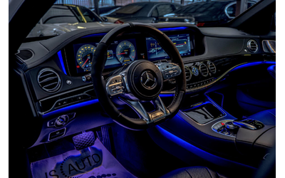 Mercedes S400 AMG/4Matic/Ambient/Burmester/Long/Panorama/Камера 360/ - автомобили, коли, обяви за нови и употребявани 6