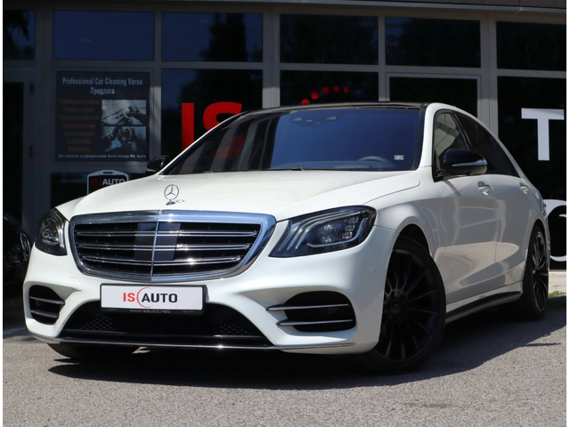 Mercedes S400 AMG Line/4Matic/Burmester/HuD/Камера 360/Side Assist/ - автомобили, коли, обяви за нови и употребявани 0
