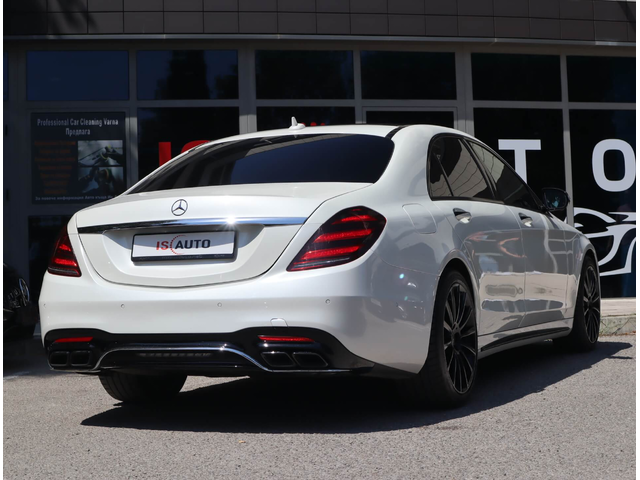 Mercedes S400 AMG Line/4Matic/Burmester/HuD/Камера 360/Side Assist/ - автомобили, коли, обяви за нови и употребявани 5