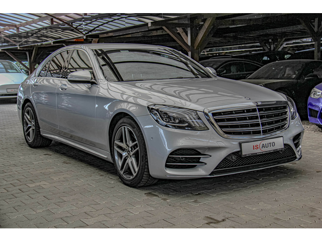 Mercedes S400 AMG Line/4Matic/Burmester/Обдухване/Камера/Амбиент - автомобили, коли, обяви за нови и употребявани 2