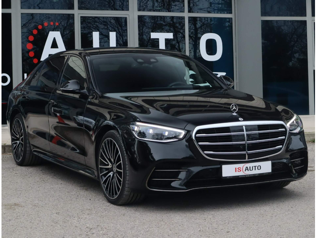 Mercedes S450 AMG/Long/4Matic/Burmester/HuD/Панорама/Обдухване - автомобили, коли, обяви за нови и употребявани 2