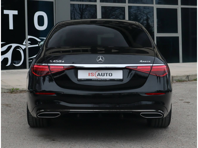 Mercedes S450 AMG/Long/4Matic/Burmester/HuD/Панорама/Обдухване - автомобили, коли, обяви за нови и употребявани 4