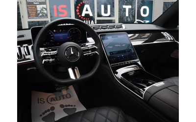 Mercedes S450 AMG/Long/4Matic/Burmester/HuD/Панорама/Обдухване - автомобили, коли, обяви за нови и употребявани 6