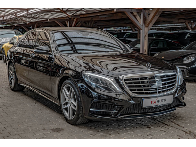 Mercedes S500 AMG/4Matic/RSE/Ambient/Burmester/Обдухване/Камера360 - автомобили, коли, обяви за нови и употребявани 1