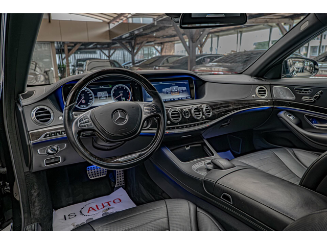 Mercedes S500 AMG/4Matic/RSE/Ambient/Burmester/Обдухване/Камера360 - автомобили, коли, обяви за нови и употребявани 6