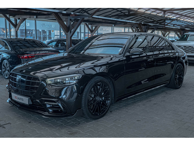 Мercedes S500 BRABUS/Long/Carbon Packet/Burmester/RSE/Обдухване - автомобили, коли, обяви за нови и употребявани 1