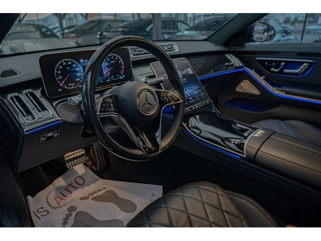 Мercedes S500 BRABUS/Long/Carbon Packet/Burmester/RSE/Обдухване - автомобили, коли, обяви за нови и употребявани 5