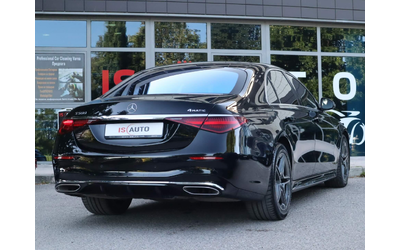 Mercedes S500 Long/4Matic/AMG/RSE/Burmester/Камера 360/MBUX/Обдухване - автомобили, коли, обяви за нови и употребявани 5