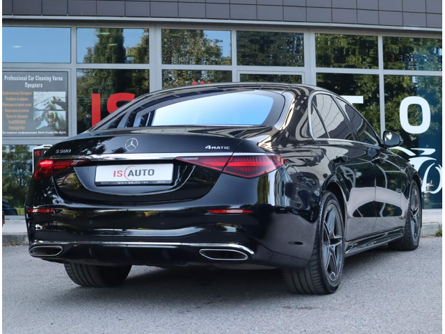 Mercedes S500 Long/4Matic/AMG/RSE/Burmester/Камера 360/MBUX/Обдухване - автомобили, коли, обяви за нови и употребявани 5