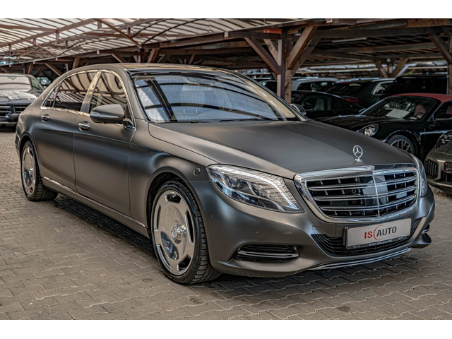 Mercedes S500 Maybach/RSE/Burmester/Обдухване/Дистроник/Exclusive - автомобили, коли, обяви за нови и употребявани 1