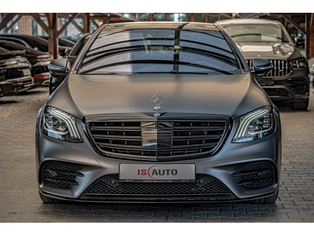 Mercedes S560 AMG/4Matic/Burmester/360Камера/Обдухване - автомобили, коли, обяви за нови и употребявани 0