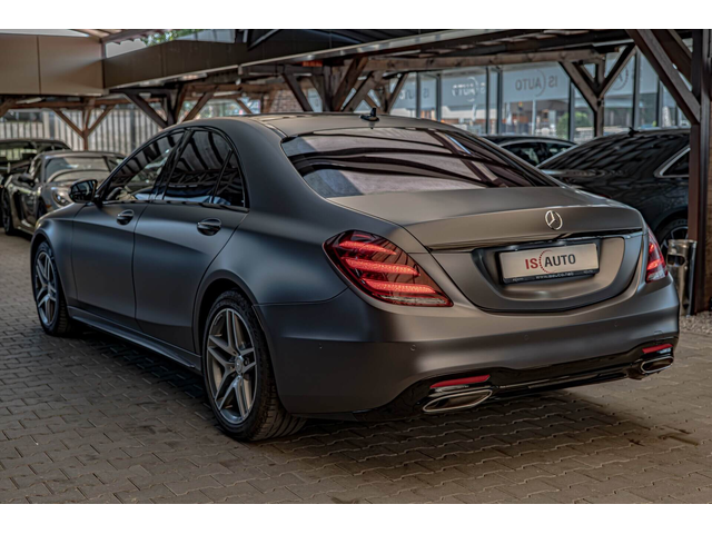 Mercedes S560 AMG/4Matic/Burmester/360Камера/Обдухване - автомобили, коли, обяви за нови и употребявани 4