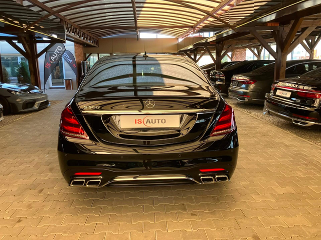 Mercedes S560 AMG/Long/RSE/HuD/3D Burmester/Pano/Ambient/Обдухване - автомобили, коли, обяви за нови и употребявани 2