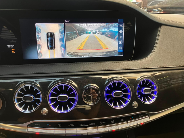 Mercedes S560 AMG/Long/RSE/HuD/3D Burmester/Pano/Ambient/Обдухване - автомобили, коли, обяви за нови и употребявани 8