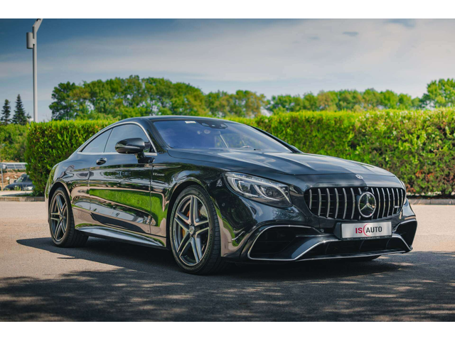 Mercedes S63 AMG 4Matic/Burmester/HuD/Carbon/Night/Камера 360/Керамика - автомобили, коли, обяви за нови и употребявани 0