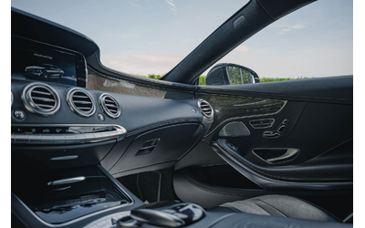 Mercedes S63 AMG 4Matic/Burmester/HuD/Carbon/Night/Камера 360/Керамика - автомобили, коли, обяви за нови и употребявани 8