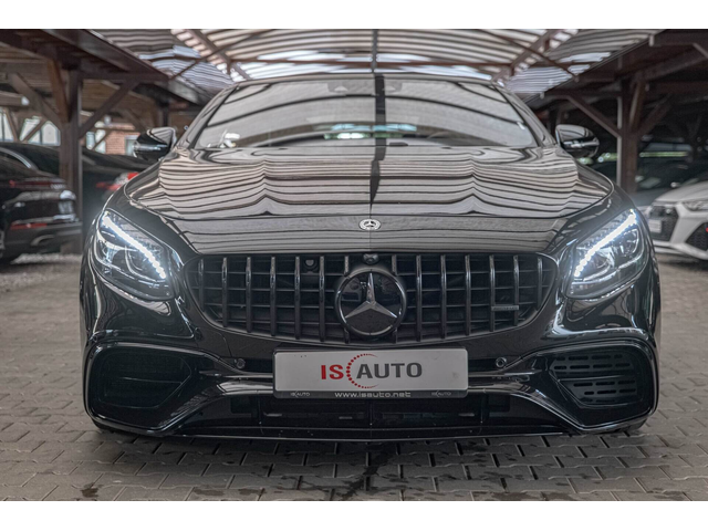 Mercedes S63 AMG 4Matic/Swarovski/HuD/Burmester/AirMatic/Night Vision/Камера 360 - автомобили, коли, обяви за нови и употребявани 0