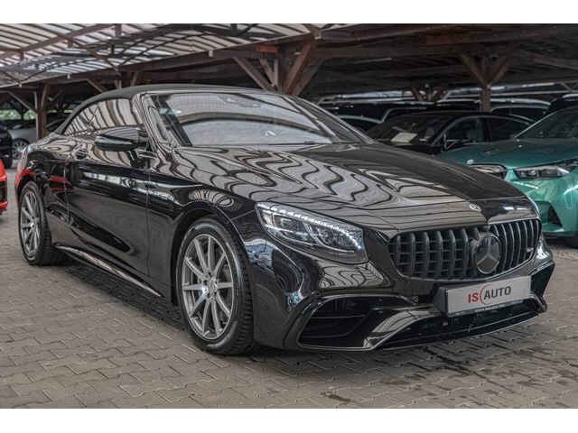 Mercedes S63 AMG 4Matic/Swarovski/HuD/Burmester/AirMatic/Night Vision/Камера 360 - автомобили, коли, обяви за нови и употребявани 1
