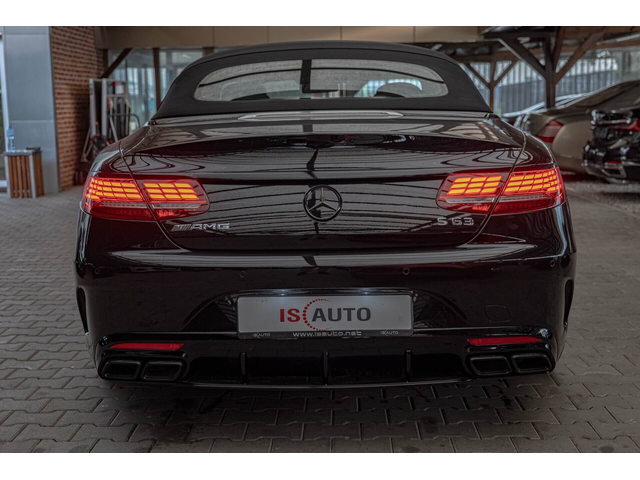 Mercedes S63 AMG 4Matic/Swarovski/HuD/Burmester/AirMatic/Night Vision/Камера 360 - автомобили, коли, обяви за нови и употребявани 4