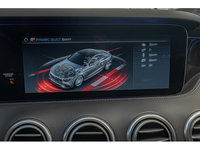 Mercedes S63 AMG Coupe/Burmester/AirMatic/HuD/Камера360/53000КМ/4M+ - автомобили, коли, обяви за нови и употребявани 10