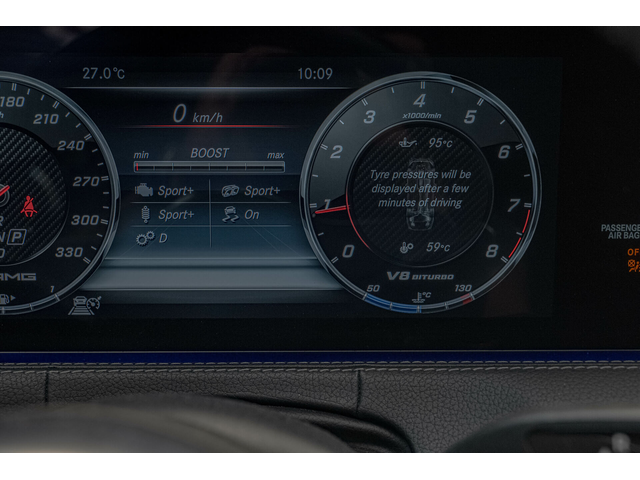 Mercedes S63 AMG Coupe/Burmester/AirMatic/HuD/Камера360/53000КМ/4M+ - автомобили, коли, обяви за нови и употребявани 12