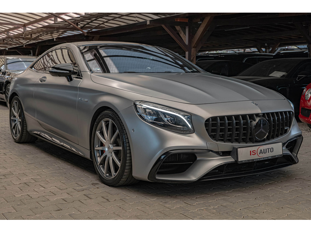 Mercedes S63 AMG Coupe/Burmester/AirMatic/HuD/Камера360/53000КМ/4M+ - автомобили, коли, обяви за нови и употребявани 1