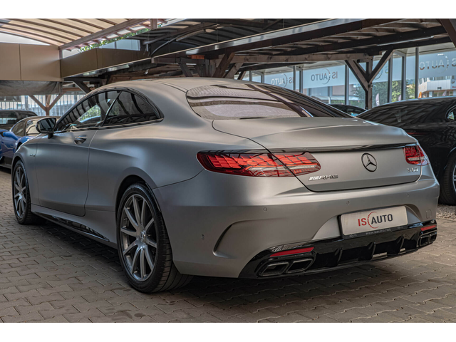 Mercedes S63 AMG Coupe/Burmester/AirMatic/HuD/Камера360/53000КМ/4M+ - автомобили, коли, обяви за нови и употребявани 2