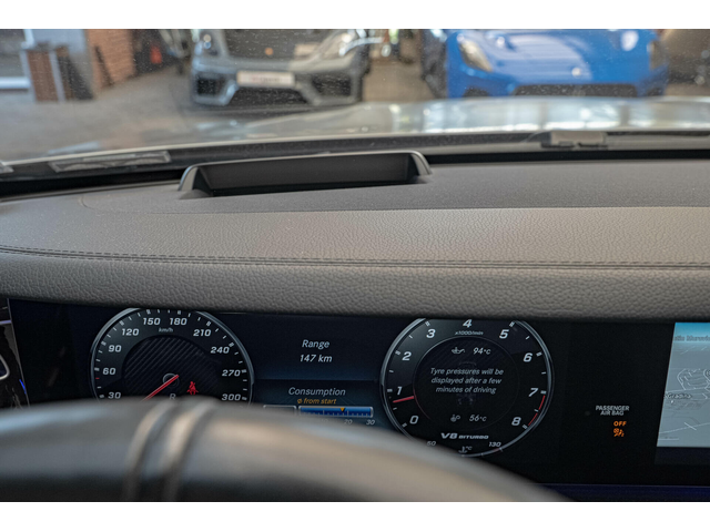 Mercedes S63 AMG Coupe/Burmester/AirMatic/HuD/Камера360/53000КМ/4M+ - автомобили, коли, обяви за нови и употребявани 7