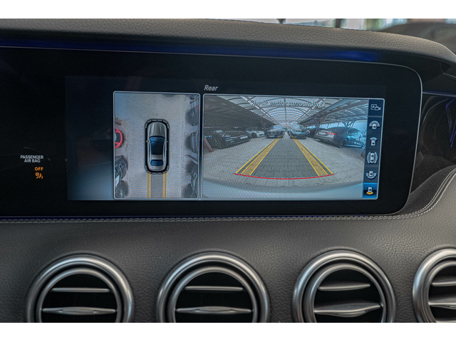 Mercedes S63 AMG Coupe/Burmester/AirMatic/HuD/Камера360/53000КМ/4M+ - автомобили, коли, обяви за нови и употребявани 9