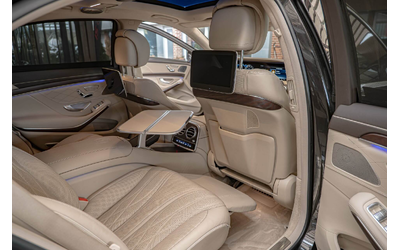 Mercedes S63AMG 4M+/LONG/RSE/Carbon/Керамика/3D Burm/HuD/SKY/Камера 360 - автомобили, коли, обяви за нови и употребявани 10